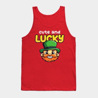 Cute and Lucky (St. Patrick's Day) Tank Top